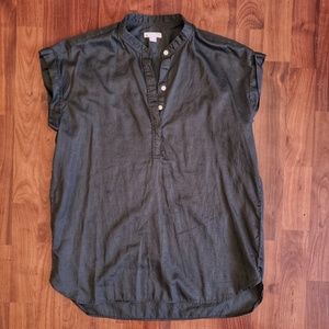 GAP Tops - 3/$25 Gap gray cotton henley GAP Tops - 3/$25 Gap gray cotton henley